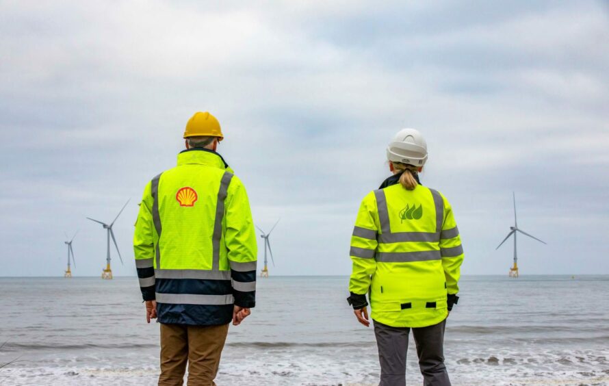 Shell Scottish wind farms