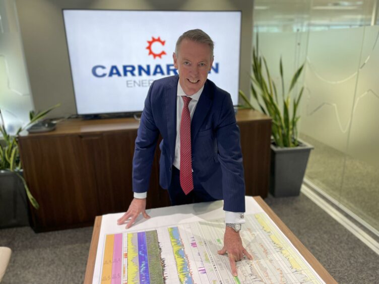 Adrian Cook, CEO of Australia's Carnarvon Energy