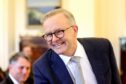 Anthony Albanese, Australia's prime minister and leader of the Labor Party, during a ceremony at the Government House in Canberra, Australia, on Monday, May 23, 2022. Albanese has been sworn in as Australia's 31st prime minister in a short ceremony in Canberra on Monday, taking office with a promise of swift action on climate change, greater gender equality and improved wage growth. Photographer: Brendon Thorne/Bloomberg