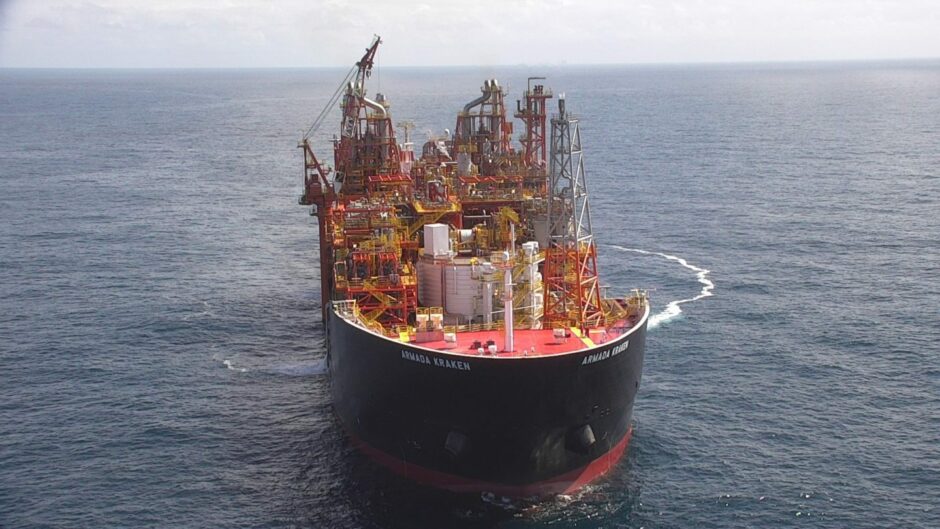 major accident Kraken FPSO