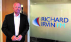 Richard Irvin FM chief executive Mark Buchan.
