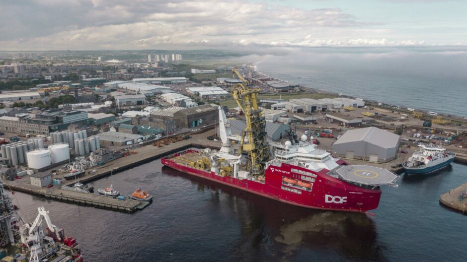 North Harbour. Port of Aberdeen