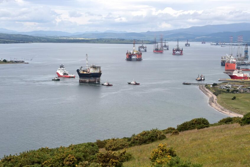 The Hummingbird Spirit FPSO arrived in the Cromarty Firth last week.
