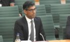 Chancellor Rishi Sunak speaks during a Treasury Committee hearing. 06/06/2022