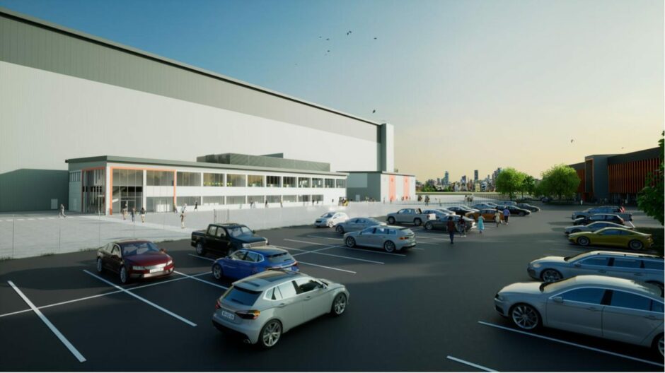 Artist impressions of the SeAH facility in Teesside.