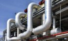 Pipework stands at ENN Energy Holdings Ltd.'s liquefied natural gas (LNG) terminal on Zhoushan Island, Zhejiang province, China, on Thursday, Nov. 1, 2018.