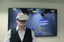 Using VR allows users to train for potentially hazardous operations.