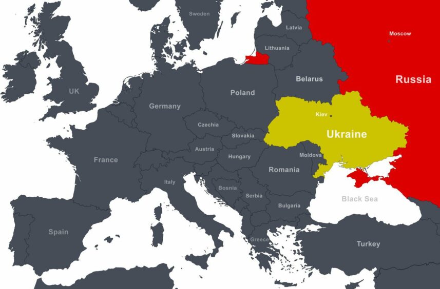 Ukraine gas rigs