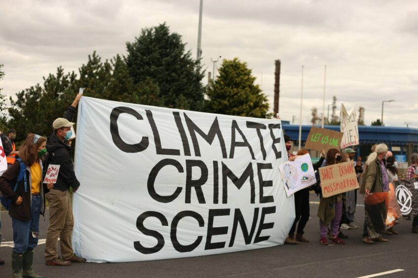 Polluters will be targeted as hundreds head to Aberdeen climate camp next week.