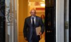 New Chancellor of the Exchequer Nadhim Zahawi leaving 10 Downing Street, London, following the resignation of two senior cabinet ministers, Rishi Sunak and Sajid Javid.