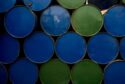 Oil barrels in Faridabad, India. Photographer: Anindito Mukherjee/Bloomberg