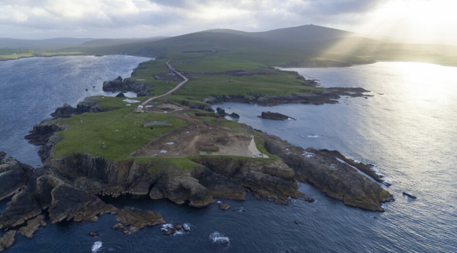 To go with story by Erikka Askeland. SaxaVord Spaceport inShetland announces proposal to be a subzone of  North East Scotland Green Freeport bid  Picture shows; SaxaVord UK Spaceport . Shetland. Supplied by SaxaVord UK Spaceport Date; 05/07/2022