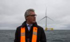 Minister Offord visits Kincardine Wind farm