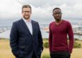 (L-R) RAB-Microfluidics director of commercialisation Jamie Grant and CEO Rotimi Alabi pictured in Aberdeen.
