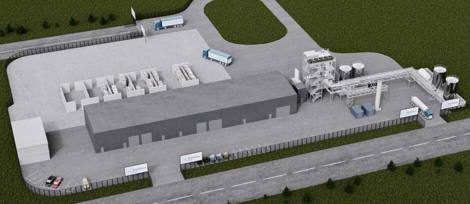 To go with story by Ryan Duff. Px Group awarded 10 year O&M contract with first of its kind plastic recycling plant Picture shows; ReNew. Hull. Supplied by PX Group Date; Unknown