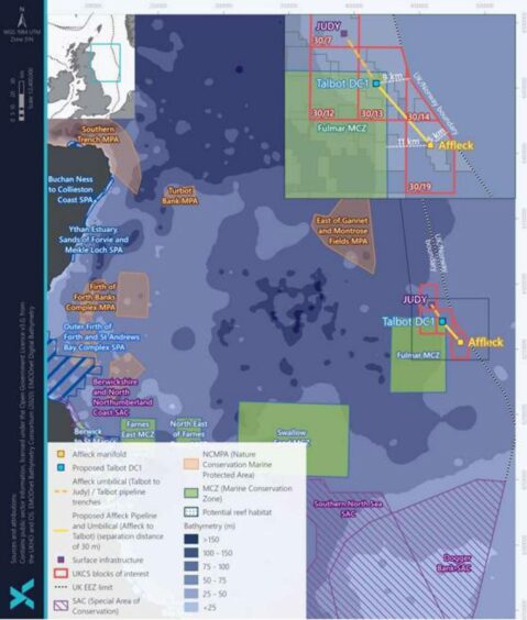 North Sea sign off