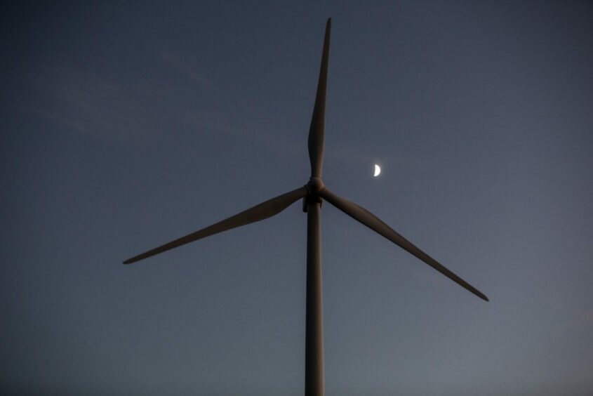 Folch wind farm in Villafranca del Cid, Castell