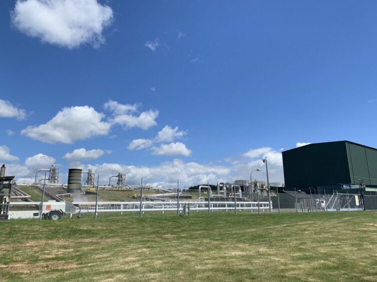 a geothermal energy plant