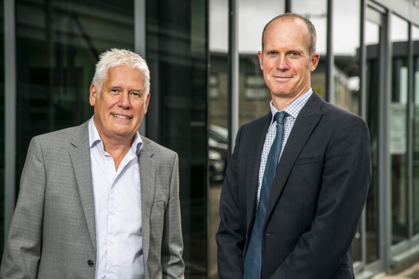 (L-R) Callum Falconer and Sam Long of Decom Mission, previously called Decom North Sea.