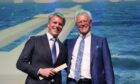 (L-R) New Allseas president Pieter Heerema with founder and chairman Edward Heerema.