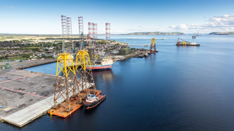 Port of Cromarty Firth, one of two Scottish ports qualified for the Green Freeport Programme