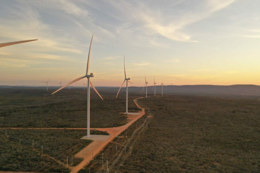 Casa dos Ventos' Folha Larga Sul wind farm, Brazil.