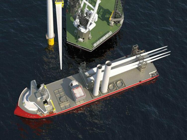 Ulstein has developed new class of turbine installation vessel able to handle 8,000-tonne foundations.