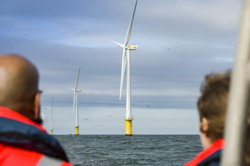 Shell offshore wind farm.