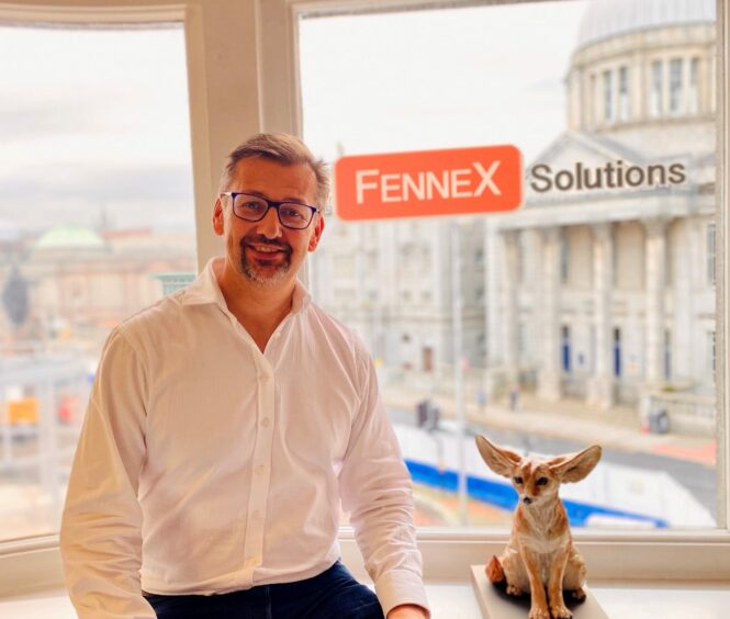Fennex managing director, Adrian Brown.