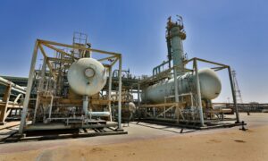 Oilfield infrastructure in the desert