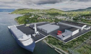 Plans for Gen2 Energy's green hydrogen plant in Mosjoen.