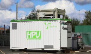 Cracked hydrogen will be used in GeoPura's hydrogen power units.