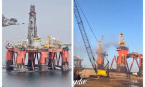 north sea rig turkey