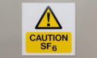 sf6 gas sign