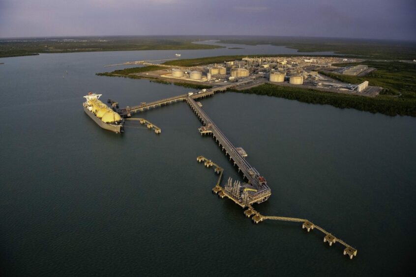 INPEX-operated Ichthys LNG plant in Northern Australia