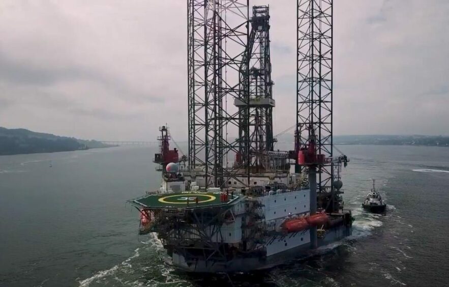 rig north sea