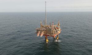 INEOS Siri platform in the Danish North Sea.