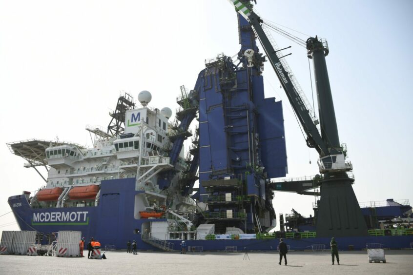 McDermott has won work transporting and installing equipment on the Kasawari CCS project, offshore Malaysia