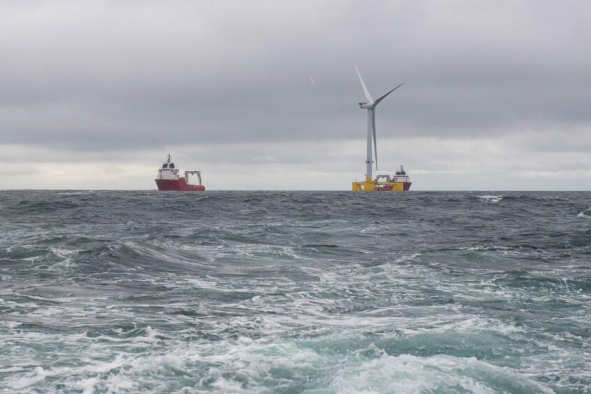 Scotland floating offshore wind
