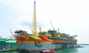 The Prosperity FPSO vessel was named in a ceremony at Keppel Shipyard, Singapore.