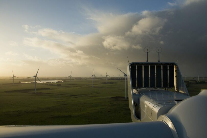 Vestas V112-3.0 MW,turbine in Macarthur, Australia.