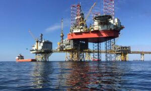 arm amputated oil rig