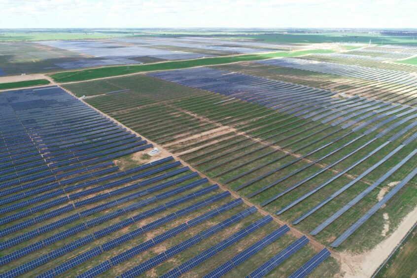 The Kiamal solar PV plant. Ouyen, Victoria, Australia.