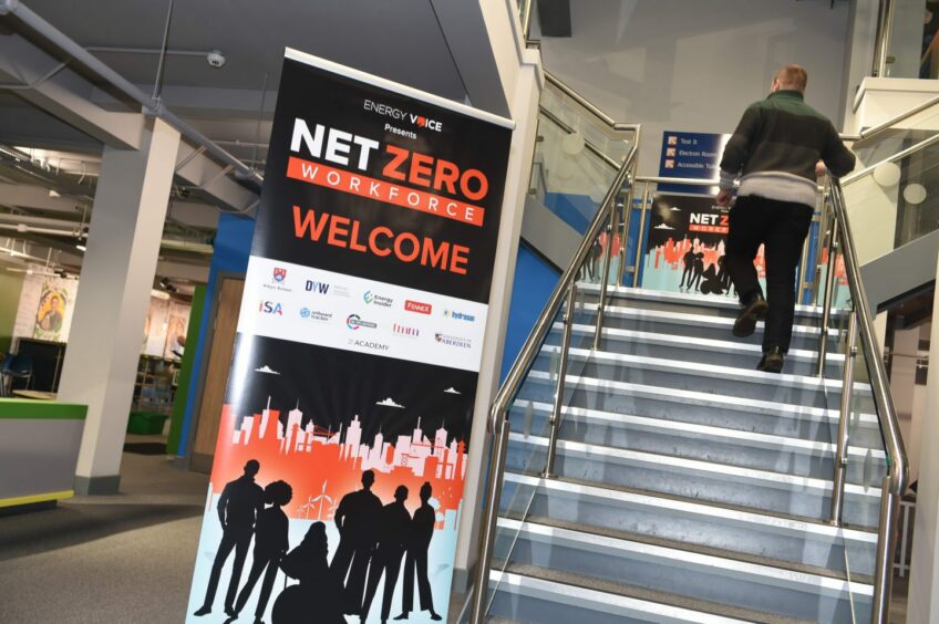 Energy Voice's Net Zero Workforce event in Aberdeen