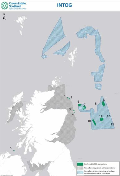 Crown Estate Scotland - INTOG winners announced.