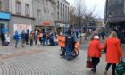 Protestors Aberdeen
