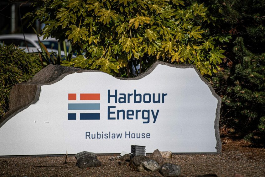 Harbour Energy offices at Hill of Rubislaw, Aberdeen. Wullie Marr