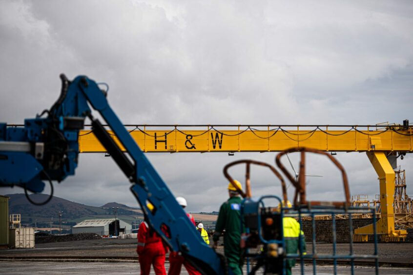 It has been a rocky 12 months for Harland & Wolff's Methil yard.