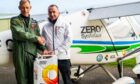 RAF pilot group captain Peter 'Willy' Hackett and Paddy Lowe, Zero co-founder and chief executive.
