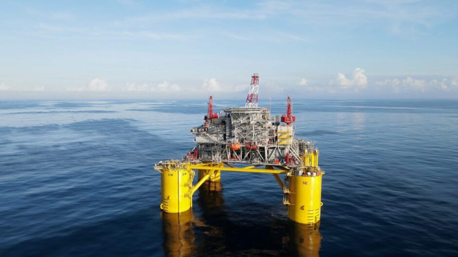 Shell's Vito platform in the US Gulf of Mexico.